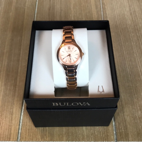 Bulova Accessories - NWOT Bulova Rose Gold Women’s Watch
